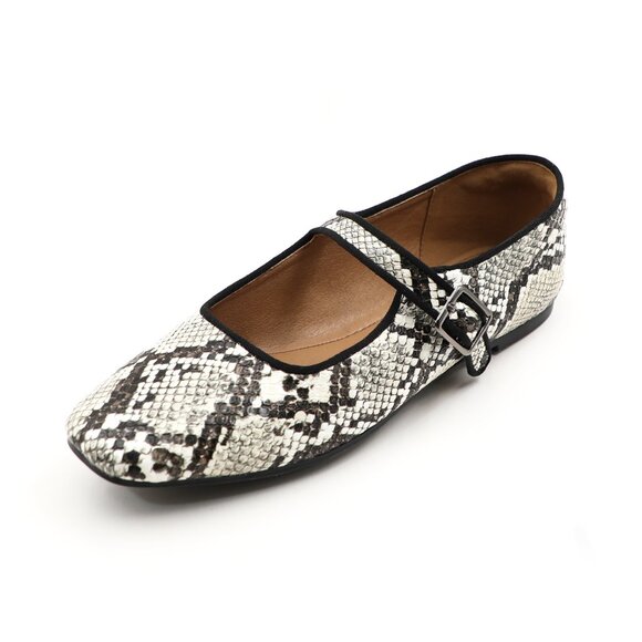 Cushioned Insole Classic Mary Jane Ballet Flat Adjustable Ankle Strap - Picture 10 of 11